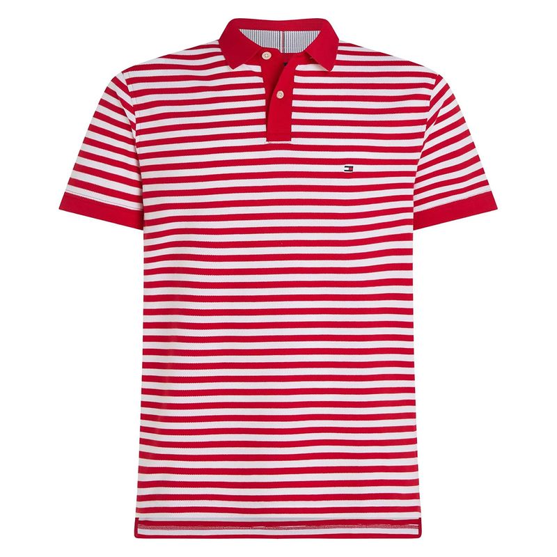 CrossFit Shorts Polo Adaptive De Corte Regular Roja Tommy