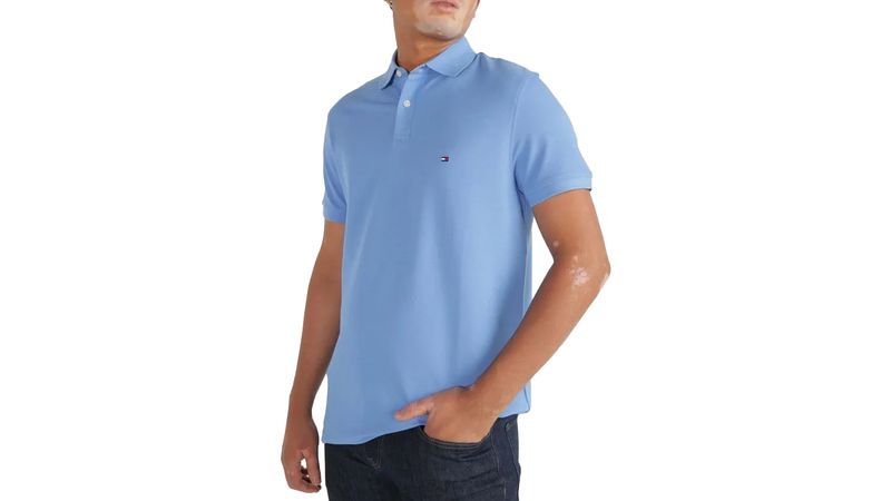 Polo basica tommy hilfiger sales