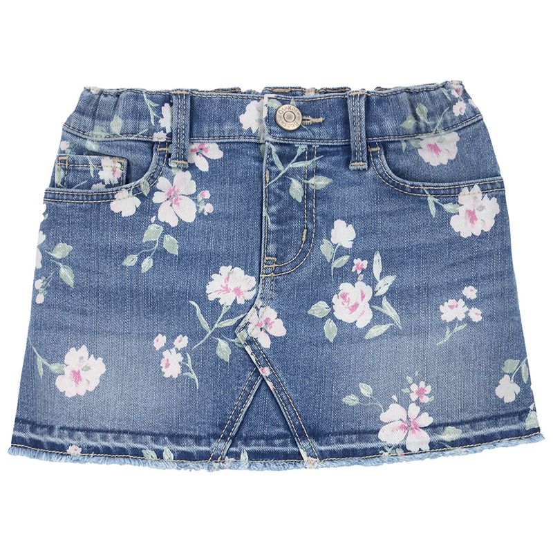 104665467-Falda-denim-azul-con-estampado-floral-para-niña