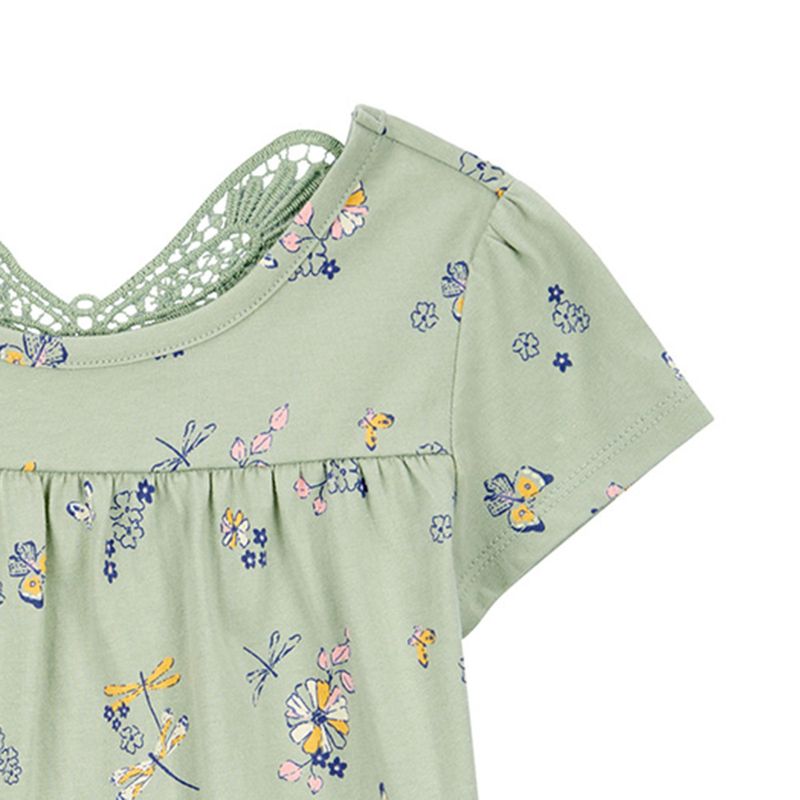 104665511-Blusa-verde-con-estampado-de-flores-para-niña