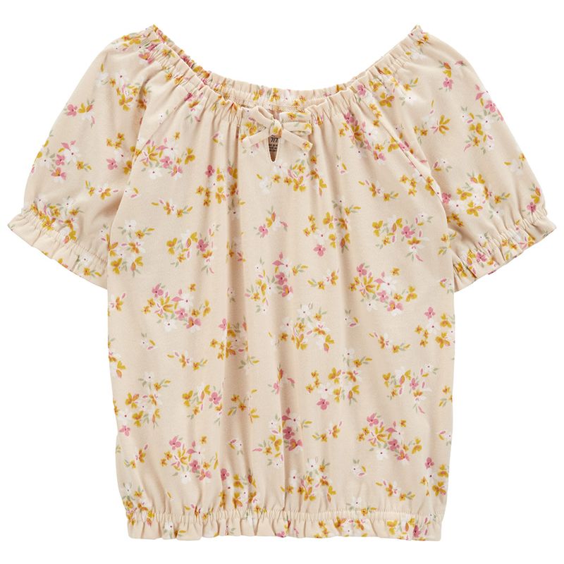 104665660-Blusa-beige-con-estampado-de-flores-para-niña