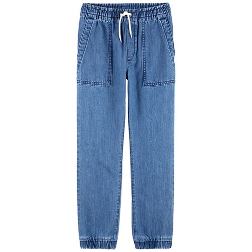 Pantalón azul sólido para niño
