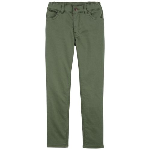 Pantalón verde sólido para niño