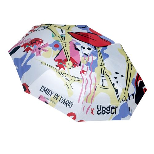 Sombrilla automática multicolor Undercover by Emily in París