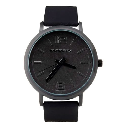 Reloj Skechers análogo caucho color negro unisex