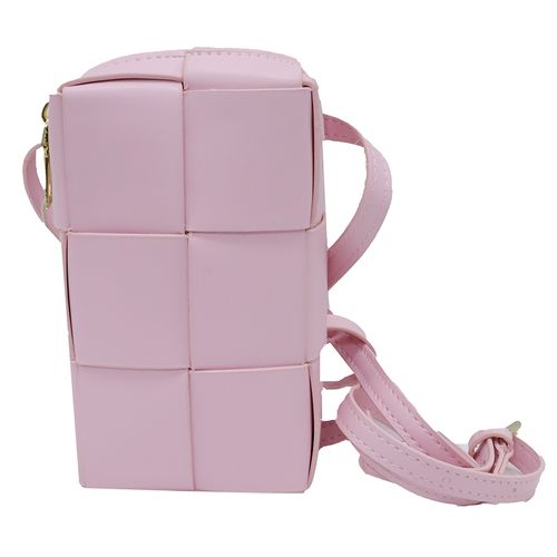 Cartera rosada sólido para niña