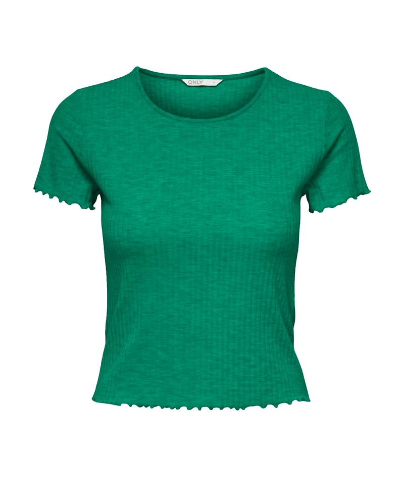 104642142-Blusa-Only-crop-top-verde-manga-corta-para-mujer