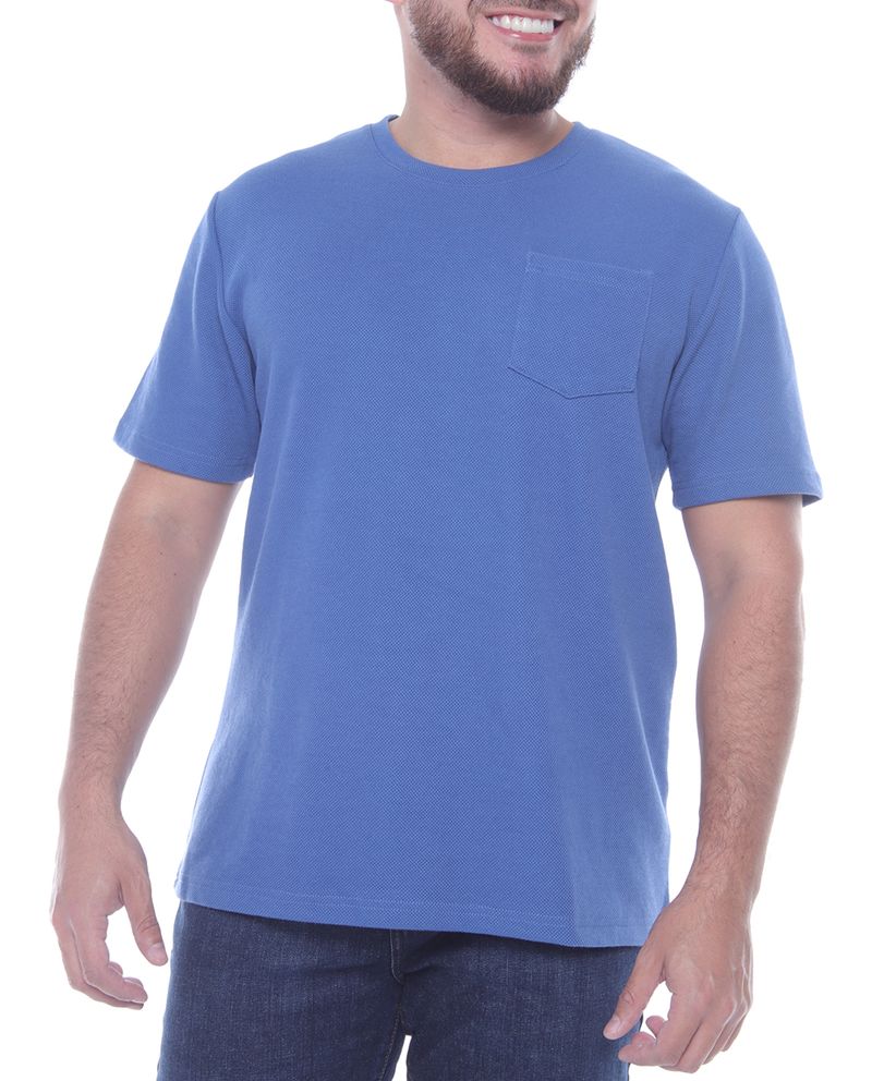 104614167-Camiseta-Gents-azul-solida-para-hombre