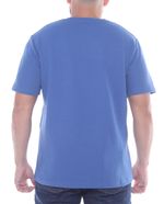104614167-Camiseta-Gents-azul-solida-para-hombre