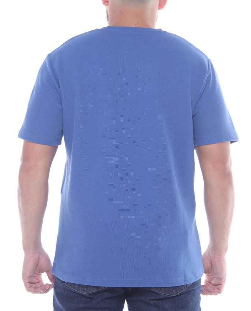 104614167-Camiseta-Gents-azul-solida-para-hombre