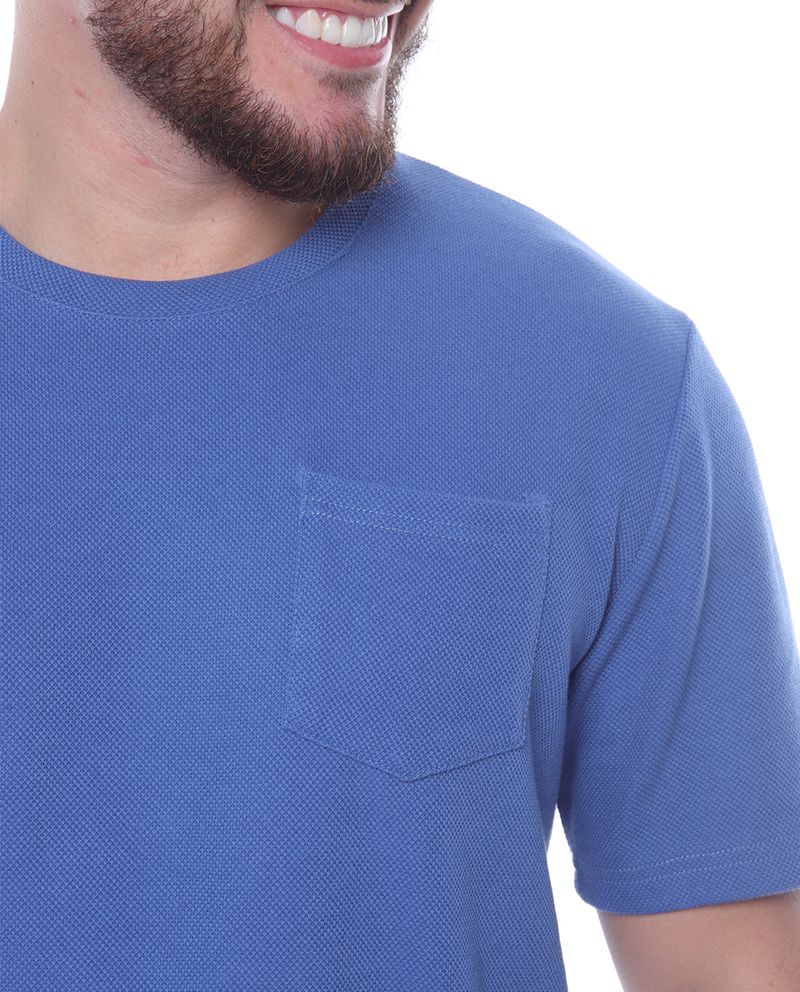 104614167-Camiseta-Gents-azul-solida-para-hombre