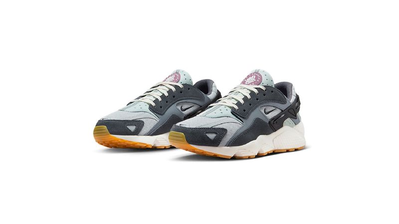 Nike huarache gris con negro online