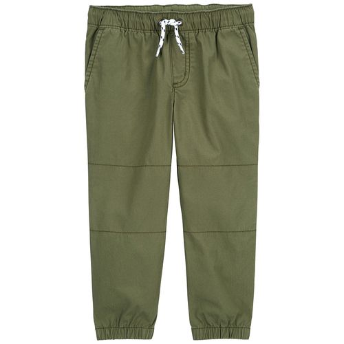 Pantalón verde sólido para niño