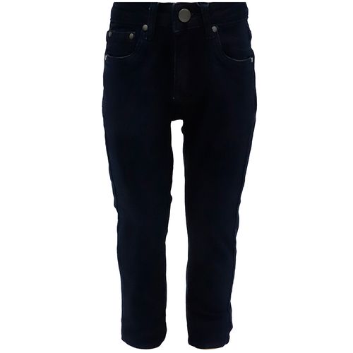 Jeans azul sólido para niño