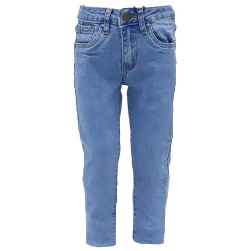Jeans azul sólido para niño