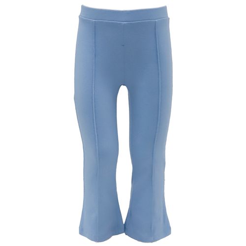 Pantalón celeste sólido para niña
