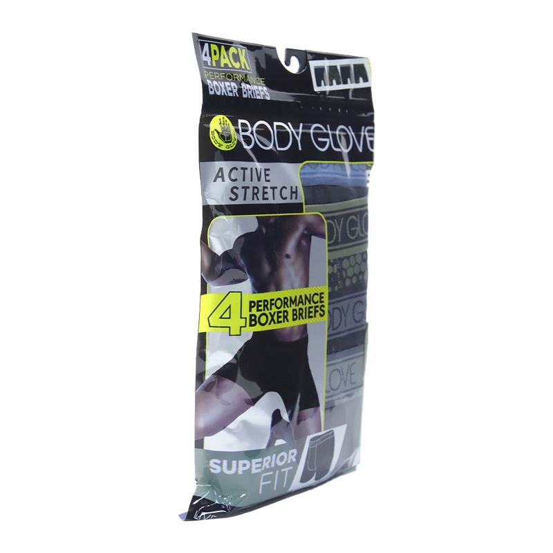 Pack de 4 boxers briefs Body Glove multicolor para hombre - Siman Costa ...