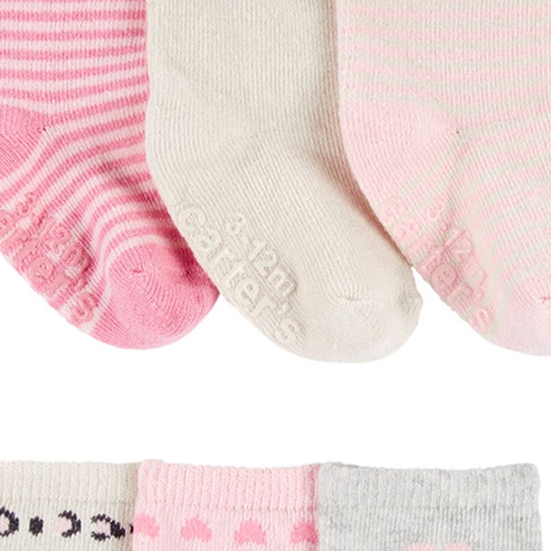 104673786Set-de-6-pares-de-calcetines-multicolor-solido-para-bebe-niña