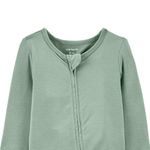 104673796Pijama-verde-solido-para-bebe-niño