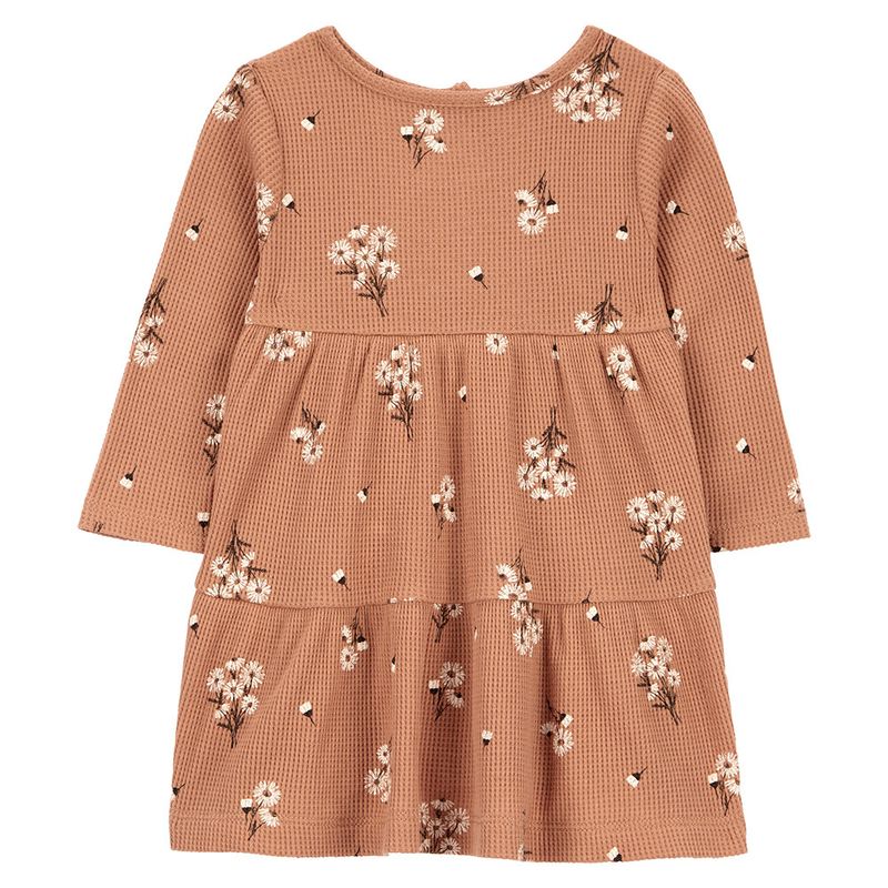 104673613Vestido-cafe-con-estampado-de-flores-para-bebe-niña