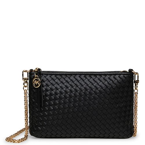 Cartera crossbody Anne Klein color negro para mujer