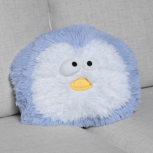 Cojín infantil de algodón con forma de pingüino 42 cm