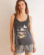 104665025-Pijama-con-short-Women-Secret-estampada-para-mujer