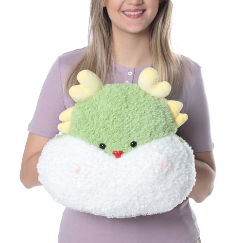 Cojín calentador de manos con forma de dinosaurio 40 cm