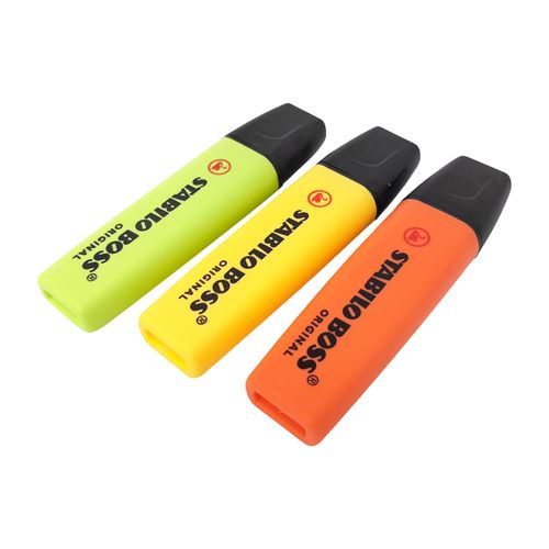 Set de marcadores Stabilo Boss original 3 piezas