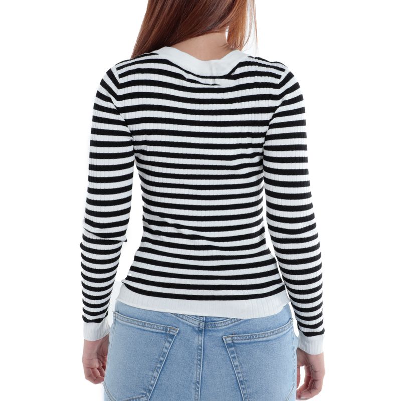 Blusa manga larga rayada hotsell