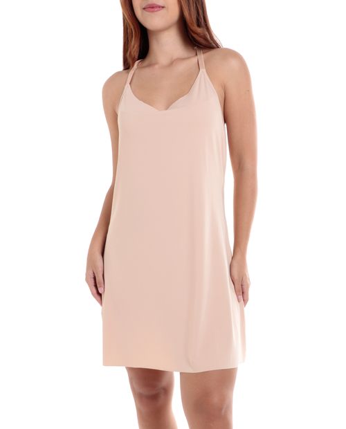 Babydoll Rene Rofe nude de tirantes para mujer