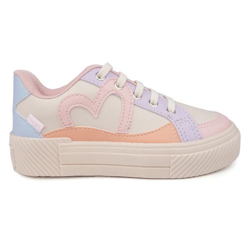 Zapato deportivo casual Pampili multicolor para niña