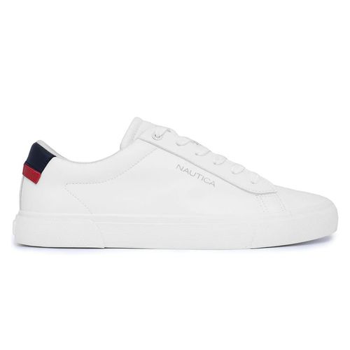 Zapato deportivo casual Nautica blanco para hombre