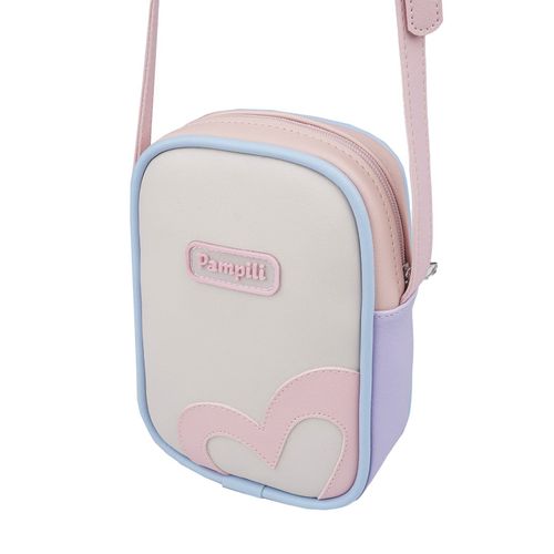 Cartera crossbody Pampili nude para niña