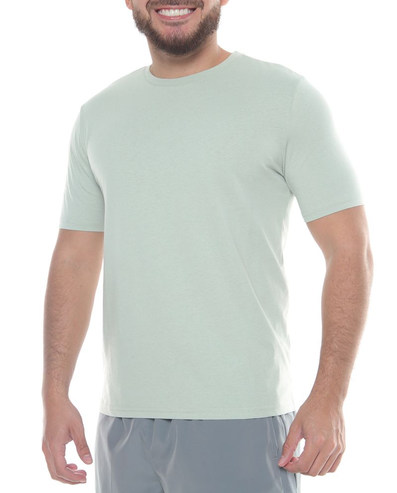 104401955-Camiseta-deportiva-Teammate-verde-claro-de-algodon-y-poliester-para-hombre