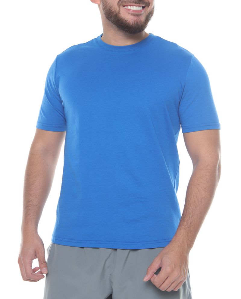 104401959-Camiseta-deportiva-Teammate-azul-de-algodon-y-poliester-para-hombre