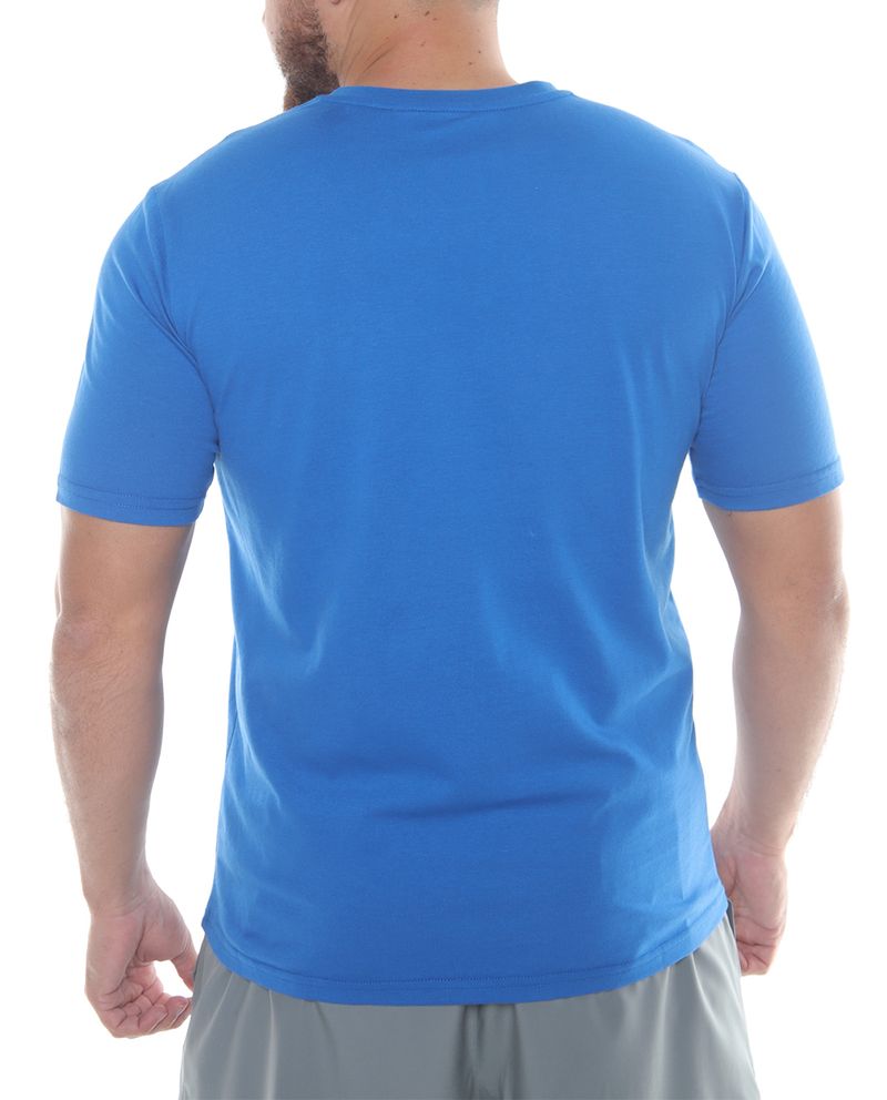 104401999-Camiseta-deportiva-Teammate-cuello-V-azul-de-algodon-y-poliester-para-hombre