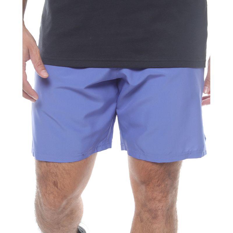 Short deportivo Under Armour morado solido para hombre
