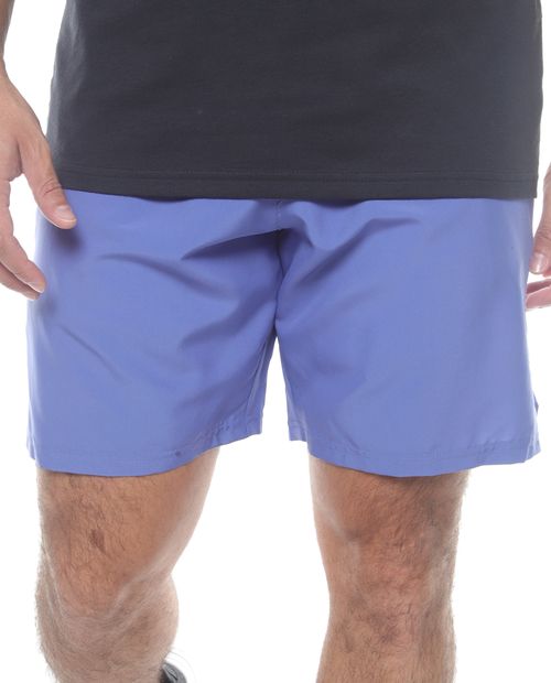 Short deportivo Under Armour morado sólido para hombre