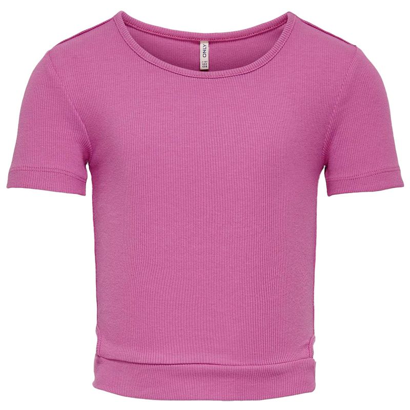 Blusa rosada solida para nina