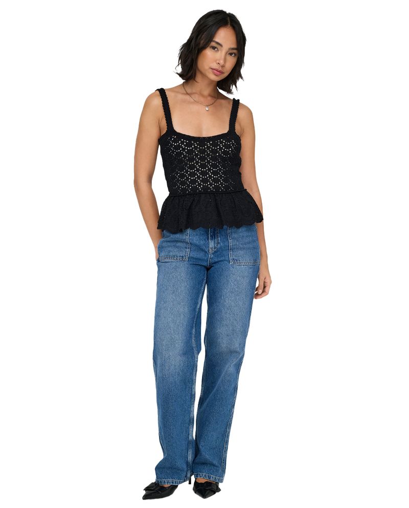 104670141-Blusa-Only-peplum-tejida-de-tirantes-para-mujer