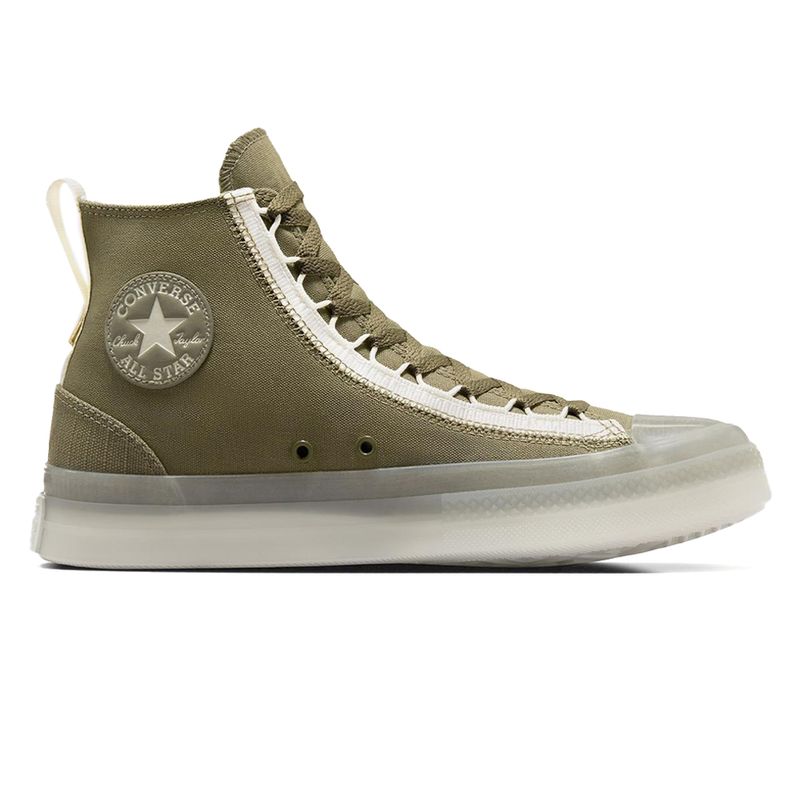 Zapato deportivo casual Converse color verde para hombre