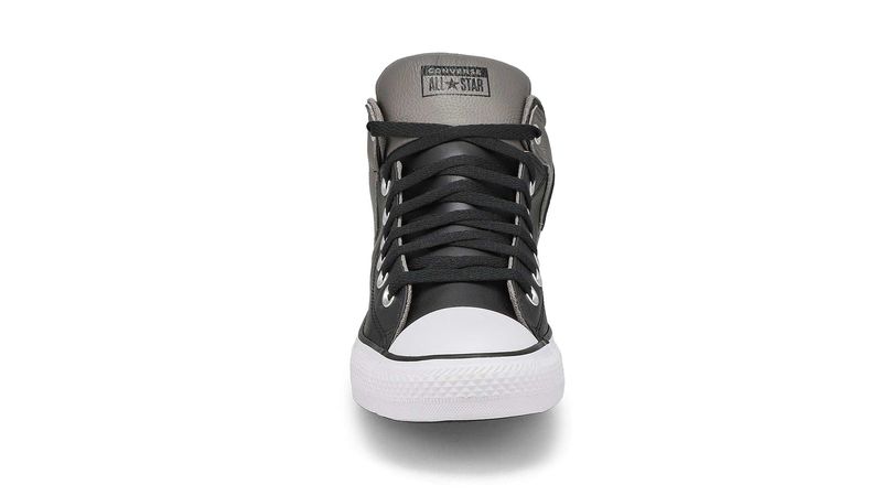 Converse grises hombre blanco best sale