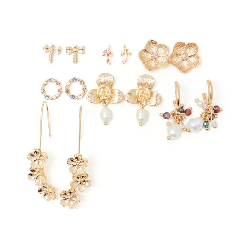 104676449-Set-de-aretes-color-dorado