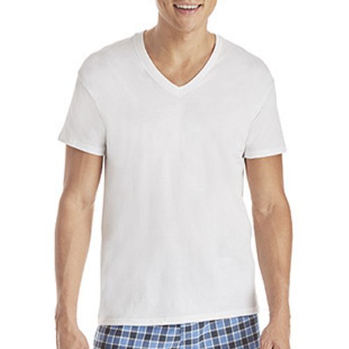 Pack de 3 camisetas interiores Hanes blancas para hombre