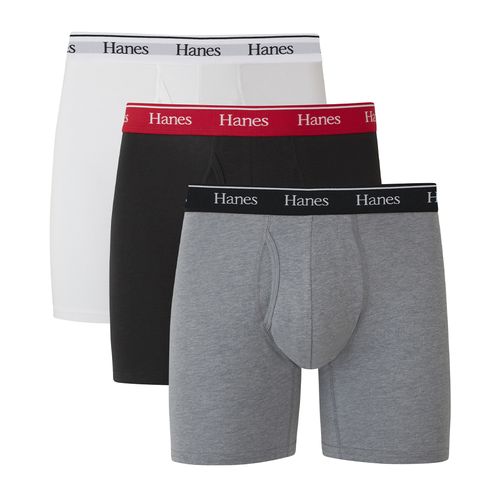 Pack de 3 boxers brief Hanes multicolor para hombre