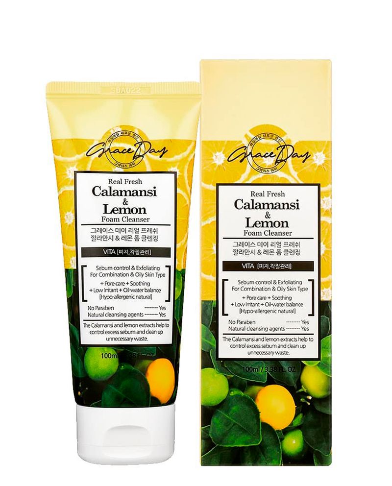 Grace-Day-Real-Fresh-Calamansi---Lemon-Foam-Cleanser