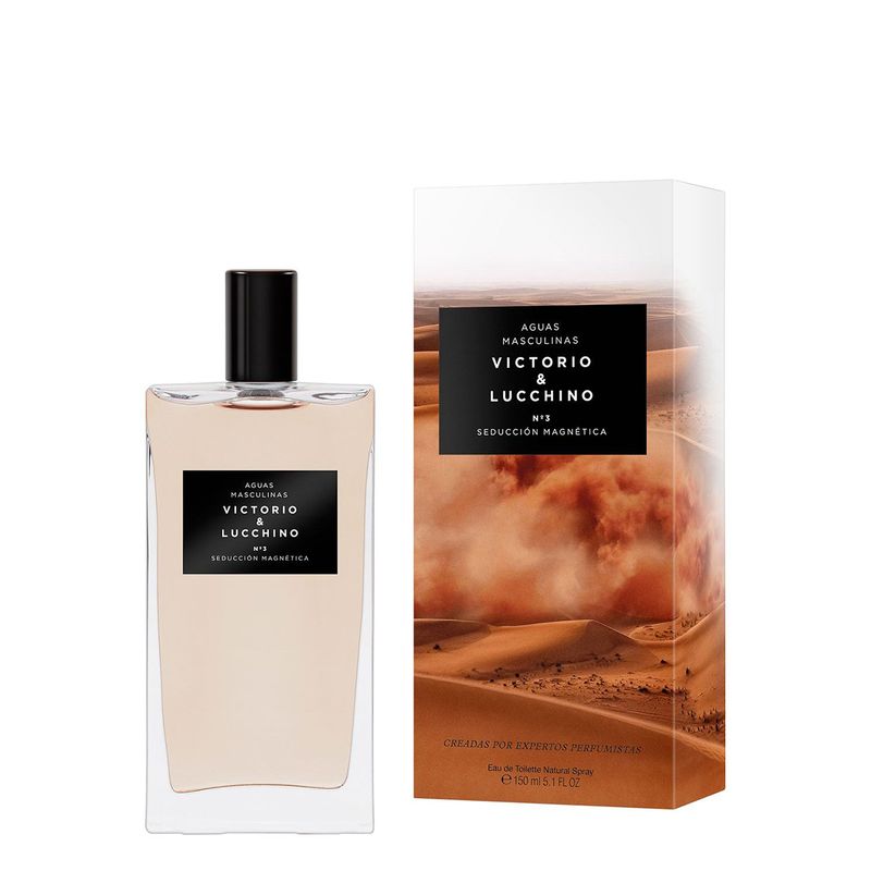 Aguas Masculinas de Victorio Lucchino N 3 Seduccion Magnetica Eau de Toilette 150ml Siman Guatemala