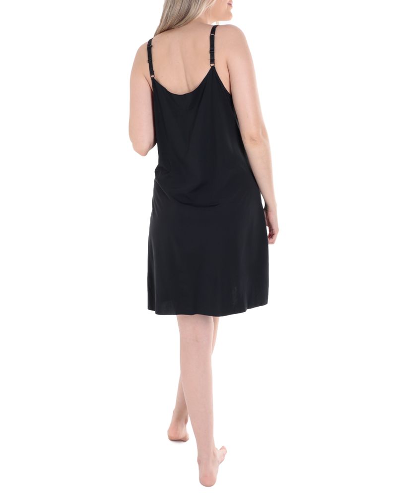 104632671-Babydoll-Rene-Rofe-negro-de-tirantes-para-mujer