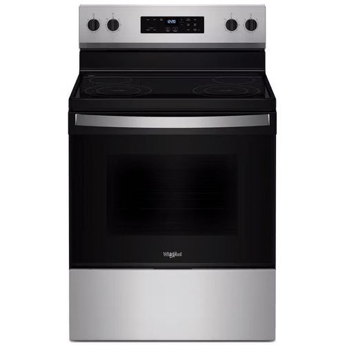 Cocina Whirlpool eléctrica vitrocerámica 30" pulgadas // WFES3030RS
